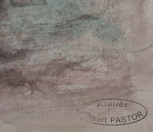 Sous-bois d'hiver Gilbert Pastor