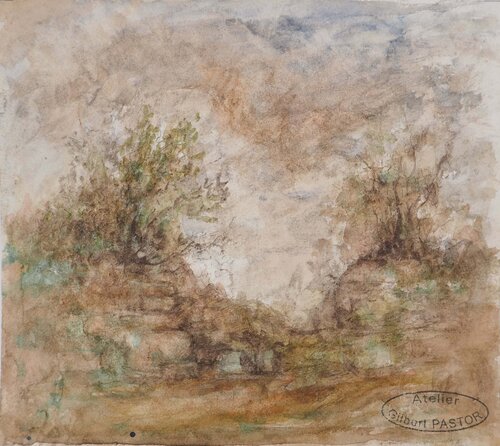 Sentier orageux  Gilbert Pastor