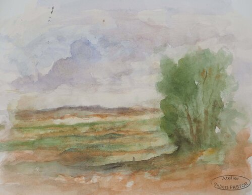 Vue sur un herbage  Gilbert Pastor