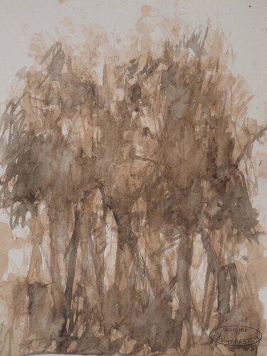 Un Bois  de Gilbert Pastor, Obra en papel a la venta en Singulart