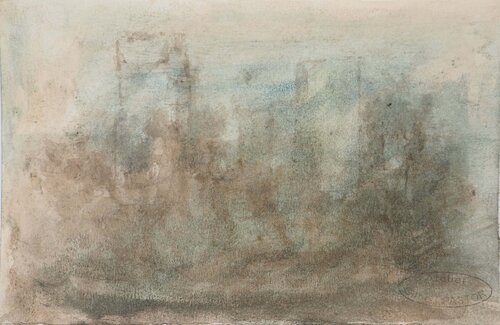 Paysage couvert par le brouillard   Gilbert Pastor