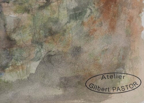 Perdu dans la forêt de Gilbert Pastor, Obra en papel a la venta en Singulart