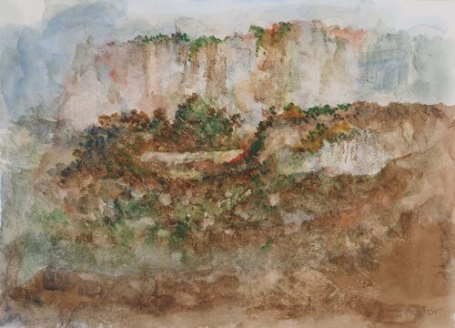 Bord de falaise fleuri  Gilbert Pastor
