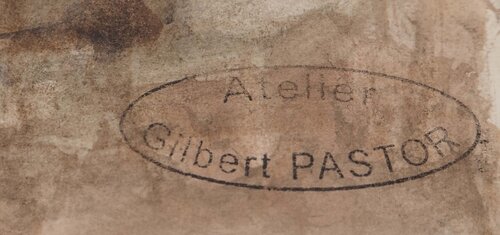 Immeubles dans la nature van Gilbert Pastor, Werk op papier te koop op Singulart