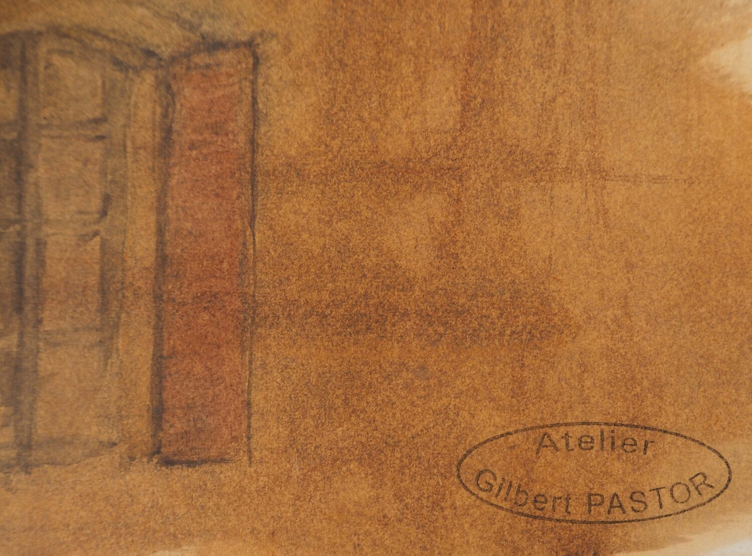 Face à la fenêtre  Gilbert Pastor Opera su carta in vendita