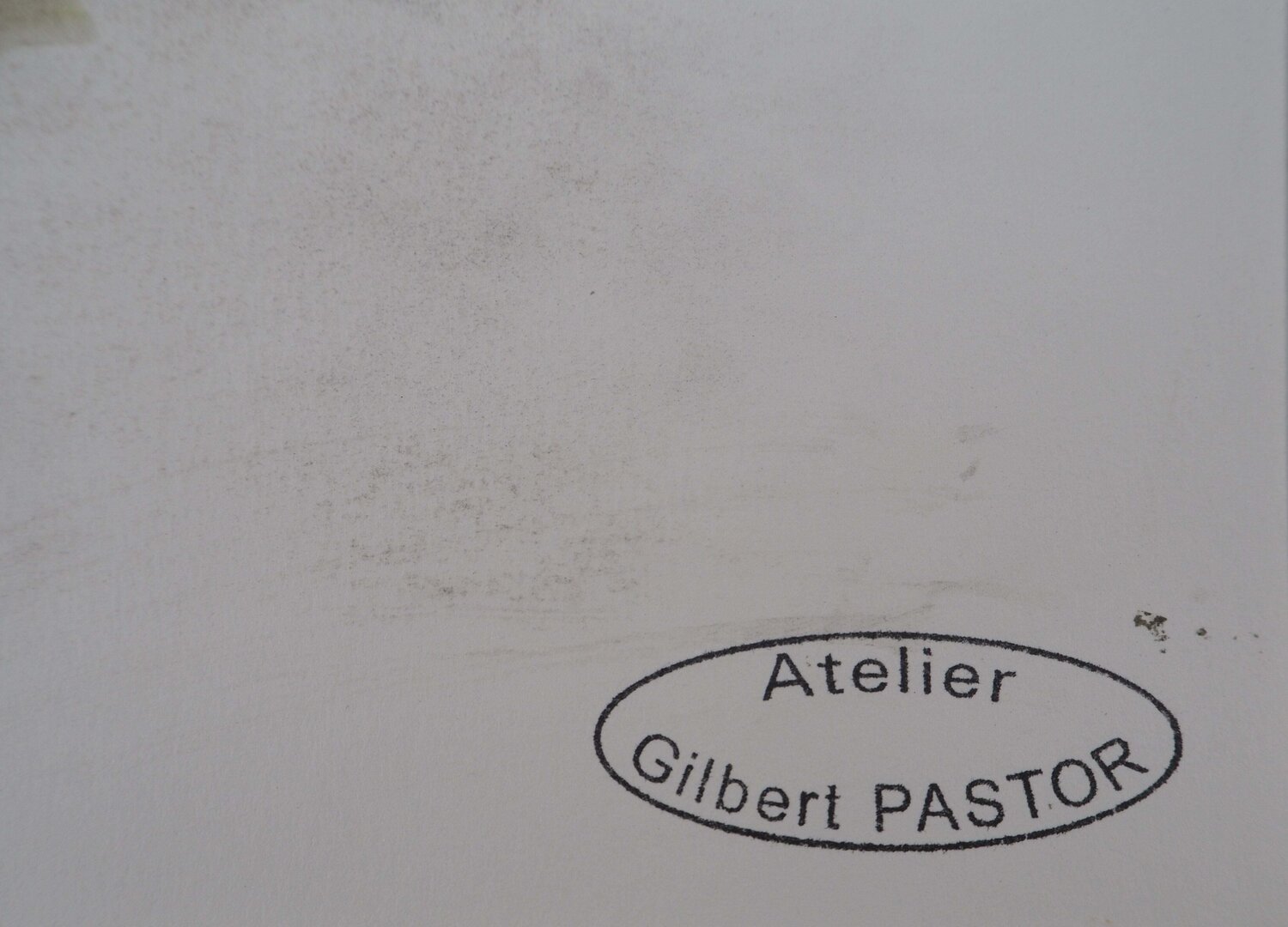 Village dans les montagnes  Gilbert Pastor Opera su carta in vendita