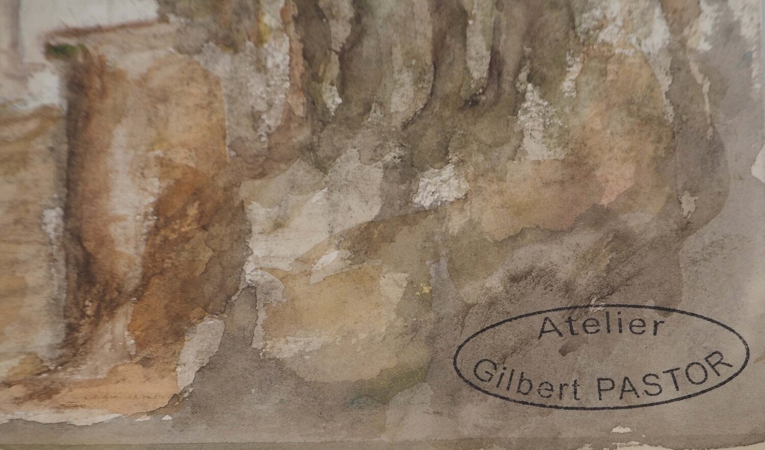 Entrée du Domaine  Gilbert Pastor Werk auf Papier zu verkaufen