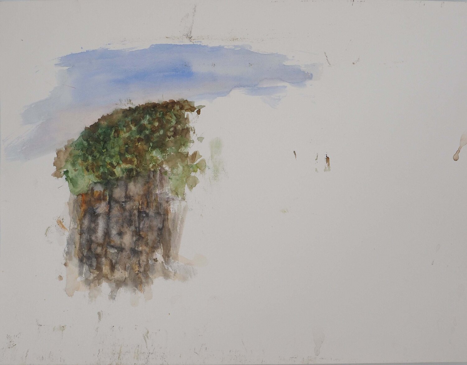 Forêt de futaies  Gilbert Pastor Work on Paper for sale