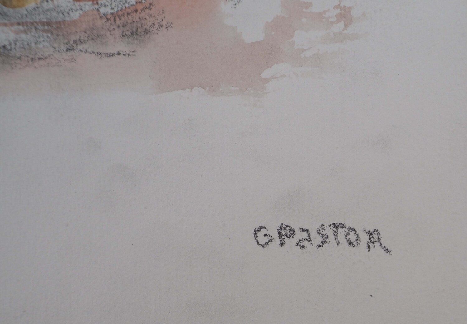 Ville dans le Sud Gilbert Pastor Opera su carta in vendita