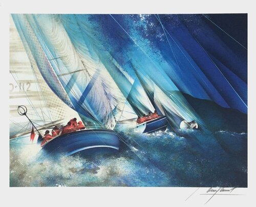 Voiles d'Antigua Raymond Poulet