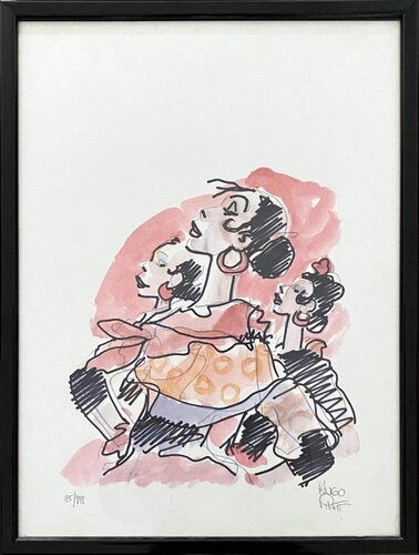 Ladies of Cordoba by Hugo Pratt, Print for Sale on Singulart