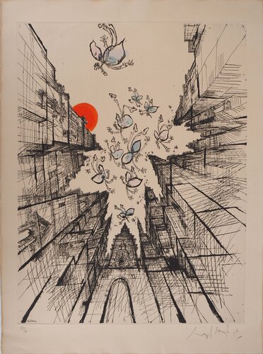 Bad News di Ronald Searle, Stampa in vendita su Singulart