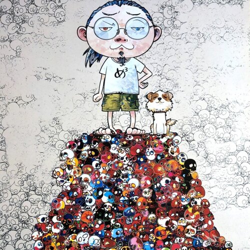 Pom & Me: On the Red Mound of the Dead Takashi Murakami