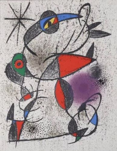 Jaillie du calcaire van Joan Miró, Afdruk te koop op Singulart