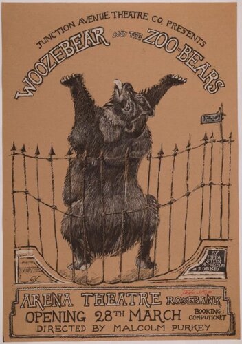 Woozebear and the Zoo-Bears van William Kentridge, Afdruk te koop op Singulart
