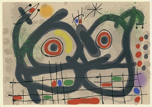 Le lézard aux plumes d'or I by Joan Miró, Print for Sale on Singulart