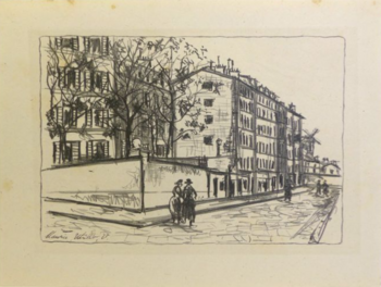 Maurice Utrillo、LA PLACE、海外版超希少レゾネ、新品額付 s-l1200.jpg