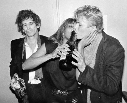 Keith Richards, Tina Turner and David Bowie Photograph by Bob Gruen, Photography for Sale on Singulart