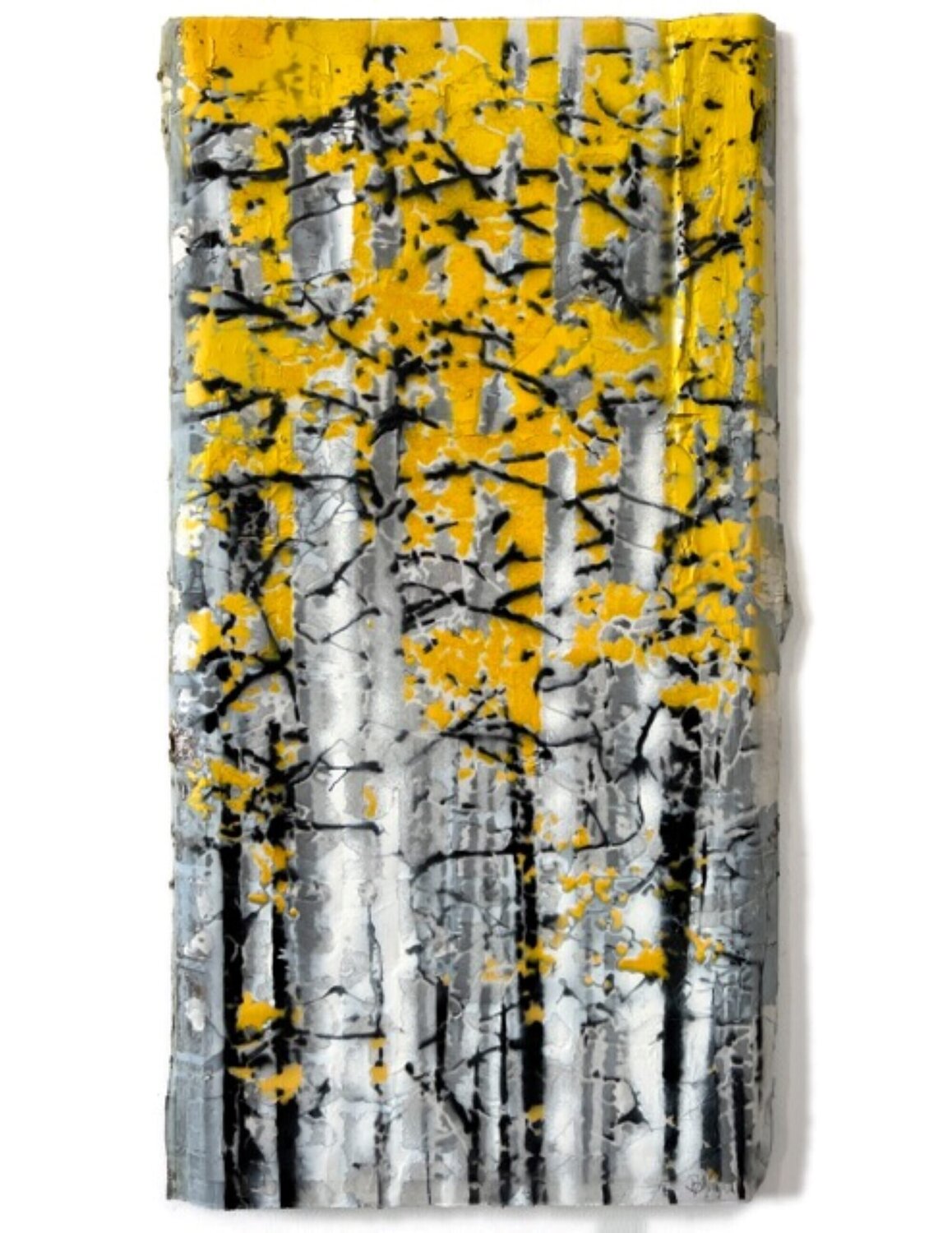 Birkenwald Gelb Thomas Baumgärtel
