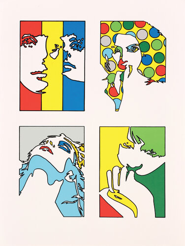 Fünf Köpfe van Werner Berges, Afdruk te koop op Singulart