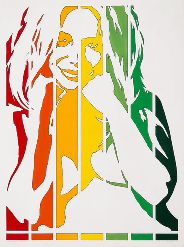 Schwedisches Muster van Werner Berges, Andere media te koop op Singulart