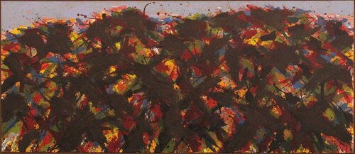 Schmale Waldlandschaft von Max Uhlig, Malerei kaufen auf Singulart