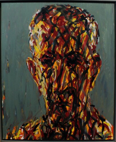 Kopf E.K. von Max Uhlig, Malerei kaufen auf Singulart