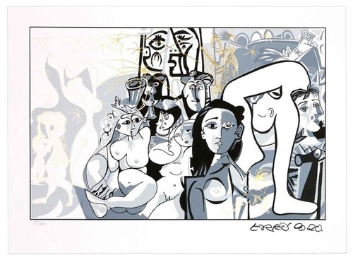 Picasso von Erró Erró, Druck kaufen auf Singulart