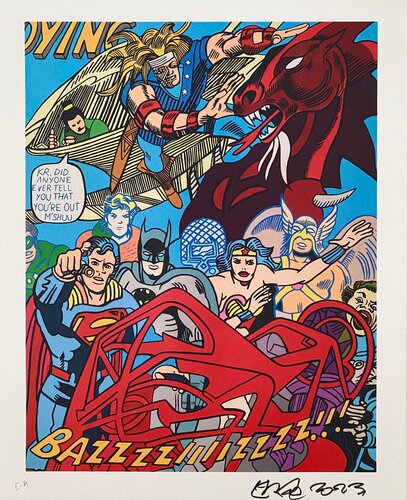 M'SHUU by Erró Erró, Print for Sale on Singulart