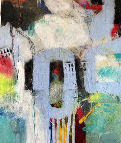 Au delà du reel de Badia MARTEAU, Pintura a la venta en Singulart