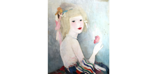 Portrait de Jeune Femme van Marie Laurencin, Schilderij te koop op Singulart