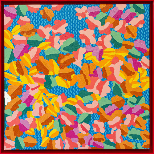 enchanted garden #1 | 2024 von Justyna Maria Porowska, Malerei kaufen auf Singulart