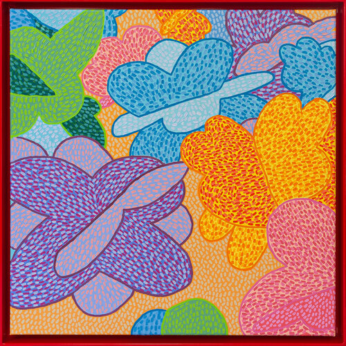 enchanted garden #3 | 2024 von Justyna Maria Porowska, Malerei kaufen auf Singulart