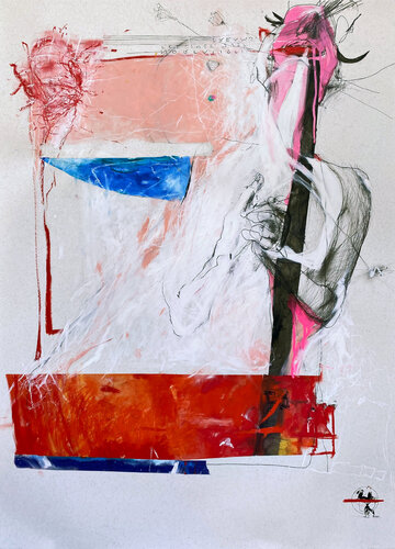 RED by Kasia Słania, Work on Paper for Sale on Singulart