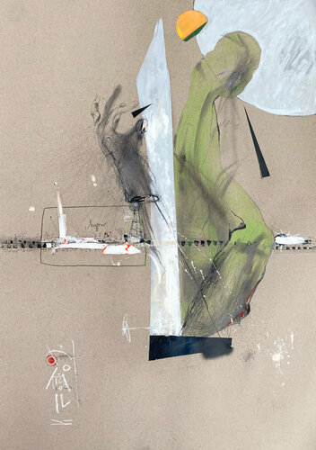 aPIN PASt par Kasia Słania, Œuvre sur papier en vente sur Singulart