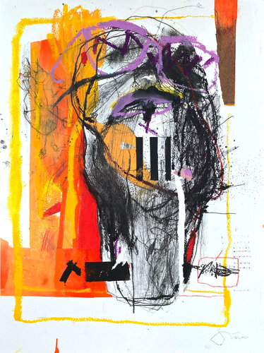 Head VIII di Kasia Słania, Opera su carta in vendita su Singulart