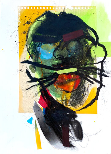 black C van Kasia Słania, Werk op papier te koop op Singulart