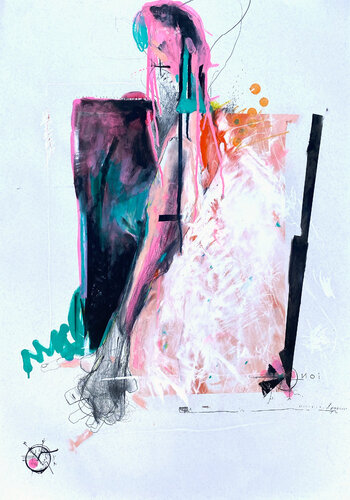 iON par Kasia Słania, Œuvre sur papier en vente sur Singulart