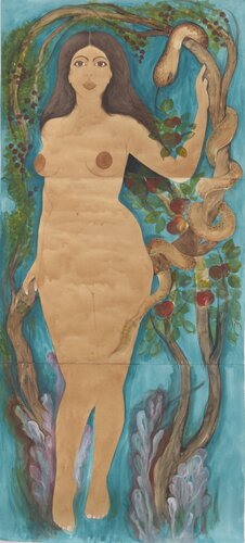 Eve in the Garden van Hiba Schahbaz, Werk op papier te koop op Singulart