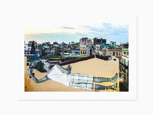 Giants, Alain, April 13, Havana, Cuba by JR, 인쇄 for Sale on Singulart