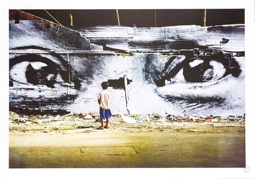 Action in Phnom Penh, Peng Panh, Cambodia by JR, 인쇄 for Sale on Singulart