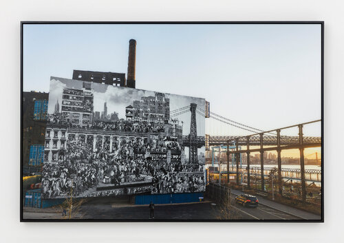 The Chronicles of New York City, Domino Park, USA by JR, 사진 for Sale on Singulart