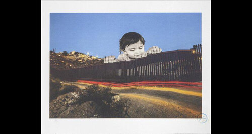 GIANTS , Kikito, September 6, 2017, 7.27 p.m., Tecate, Mexico - U.S.A., 2017 van JR, Afdruk te koop op Singulart