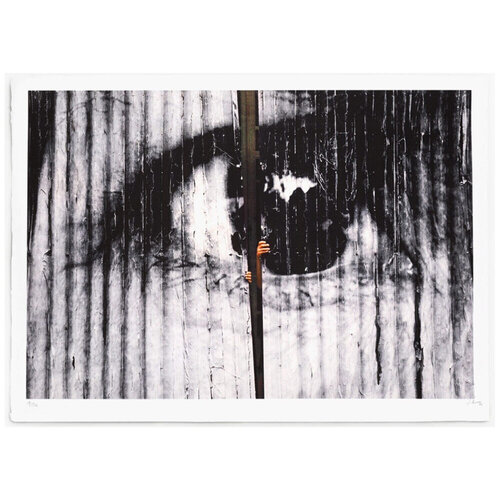 28 MILLIMÈTRES, WOMEN ARE HEROES, ACTION IN PHNOM PENH, OPEN EYES, CAMBODGE van JR, Afdruk te koop op Singulart