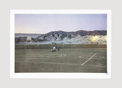 Tehachapi, Mountain, February 7, 2020 6:43pm, U.S.A. van JR, Afdruk te koop op Singulart