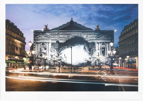 RETOUR À LA CAVERNE - ACTE I, 12 SEPTEMBRE 2023, 20H40, PALAIS GARNIER, PARIS, FRANCE van JR, Afdruk te koop op Singulart