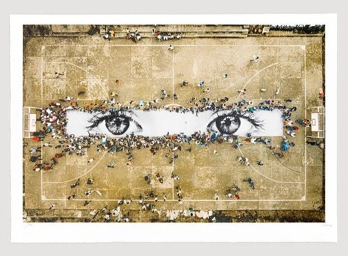 Déplacé.e.s, Angel, Pique nique, Colombie van JR, Afdruk te koop op Singulart