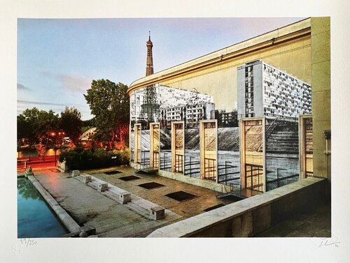 JR au Palais de Tokyo 29 Août 2020, 6h42, Paris, France by JR, 인쇄 for Sale on Singulart