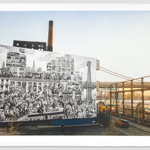 The Chronicles of New York City, Domino Park, USA par JR, Édition en vente sur Singulart