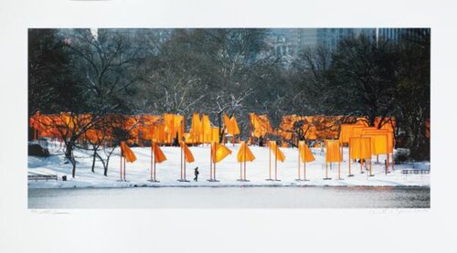 The Gates Rondell van Christo, Fotografie te koop op Singulart